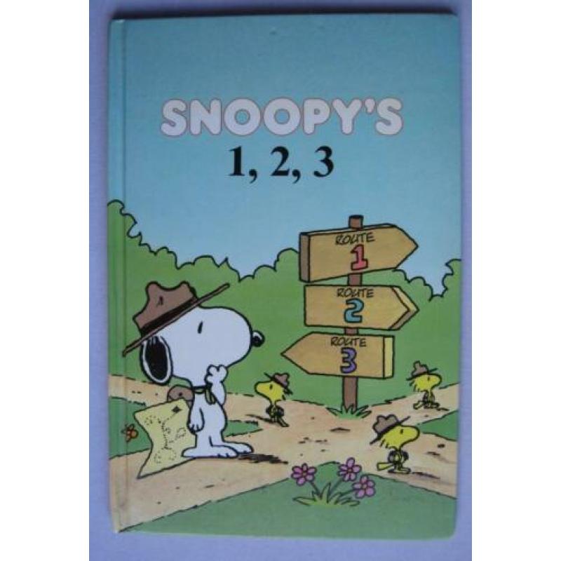 C. Schulz - Snoopy's ABC, Snoopy's 1, 2,3, Herfst +Woodstock