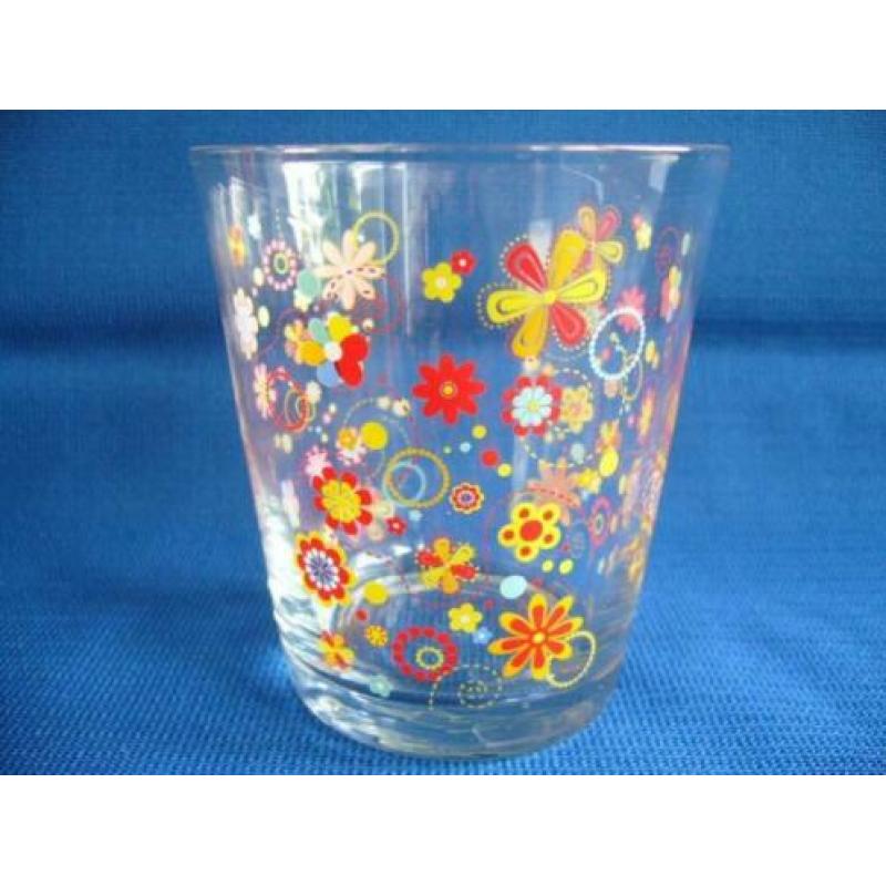 Notaris glas op voet (oud maar ongebruikt)