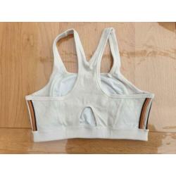 ZGAN Adidas Sporttop 42/44 Zwart en Ecru