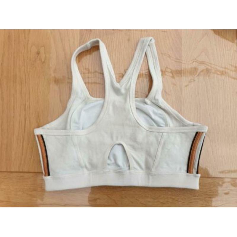 ZGAN Adidas Sporttop 42/44 Zwart en Ecru