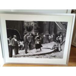 Mooie foto afdruk Ruth Orkin in aluminiumlijst