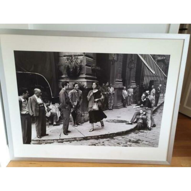 Mooie foto afdruk Ruth Orkin in aluminiumlijst