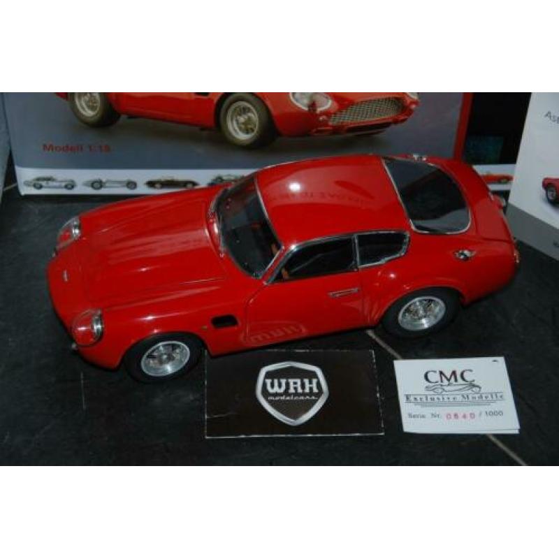 Aston Martin DB4 Zagato red CMC M-146 ltd 1000 WRH