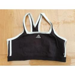 ZGAN Adidas Sporttop 42/44 Zwart en Ecru
