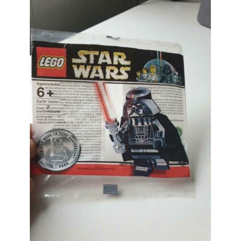 LEGO Chrome Darth Vader + originele polybag