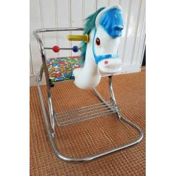 Hobbelpaard, retro/vintage speelgoed, jaren 60