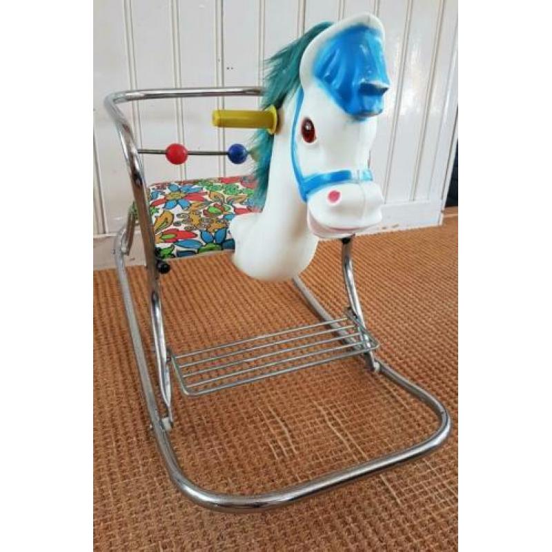 Hobbelpaard, retro/vintage speelgoed, jaren 60