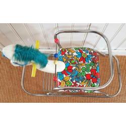 Hobbelpaard, retro/vintage speelgoed, jaren 60
