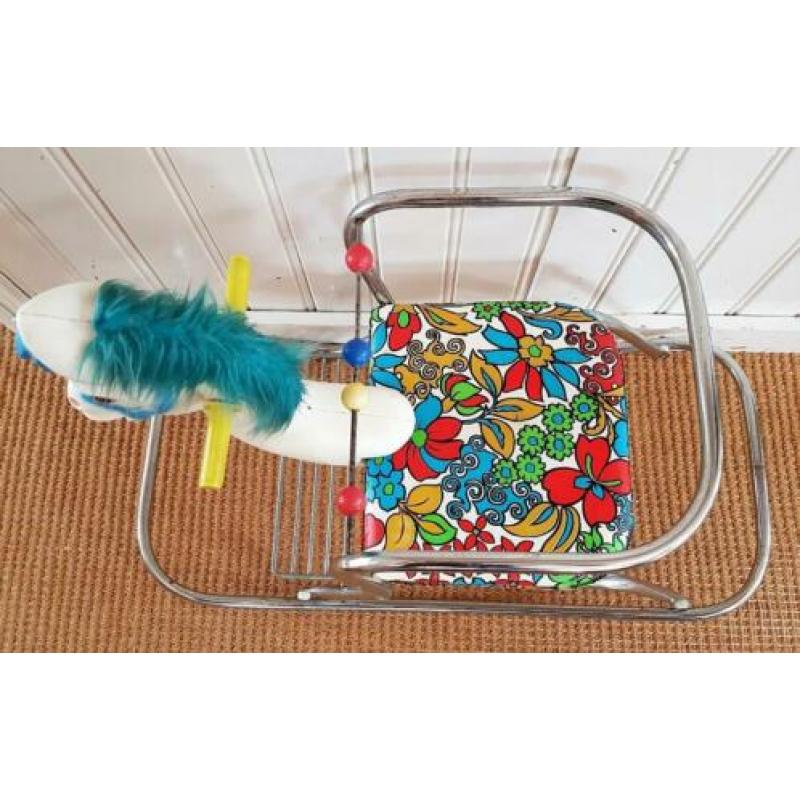 Hobbelpaard, retro/vintage speelgoed, jaren 60
