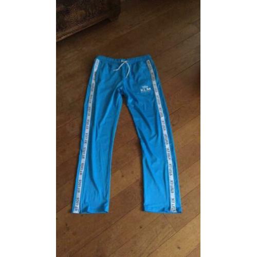 Joggingbroek KLM jetlegs, mt L, nieuw, collectors-item!