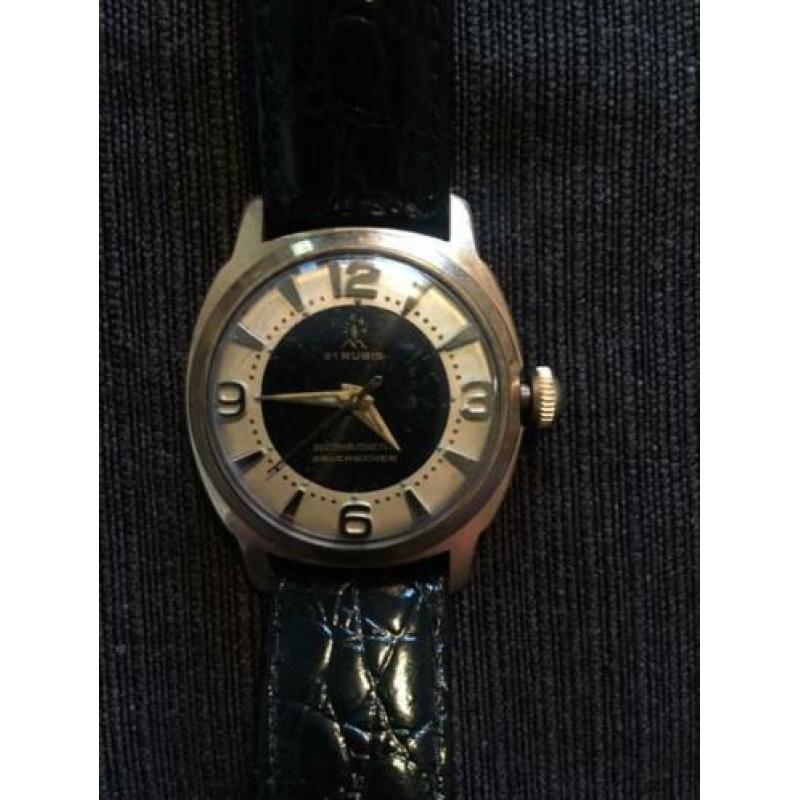 Licht 21 Rubis horloge,handopwind,vintage,werkt prima