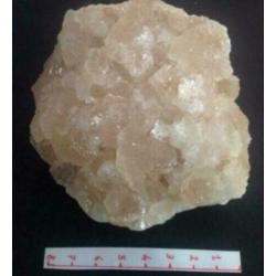 Mineralen: 4 x Namibie Calciet en 6 x Brazilie Calciet