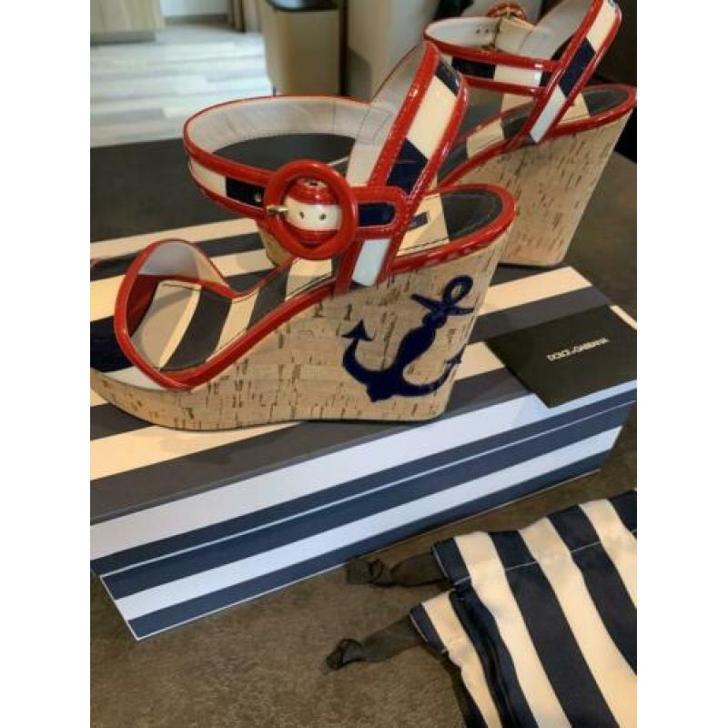 Schitterende sandalen Dolce&Gabbana maat 40