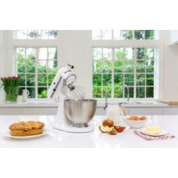 Originele kitchenaid 5k45ssewh classic mixer 4,3 liter nieuw