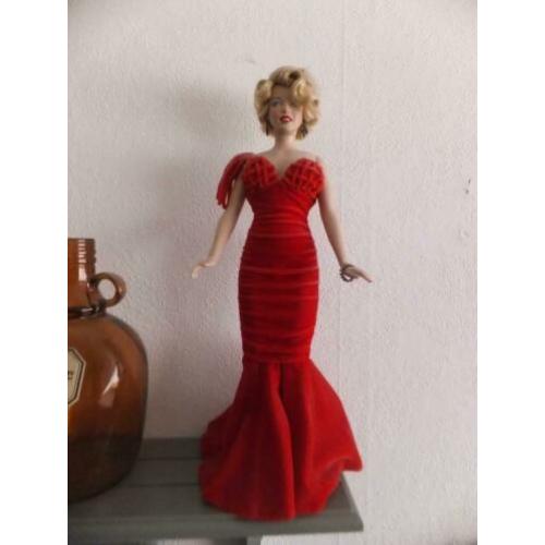 Franklin mint Marilyn Monroe pop met originele doos