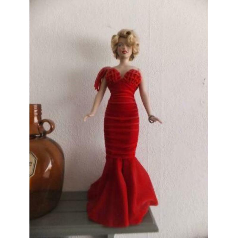 Franklin mint Marilyn Monroe pop met originele doos