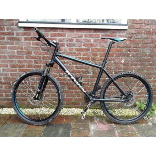 Nette zwarte MTB frame maat 49 cm