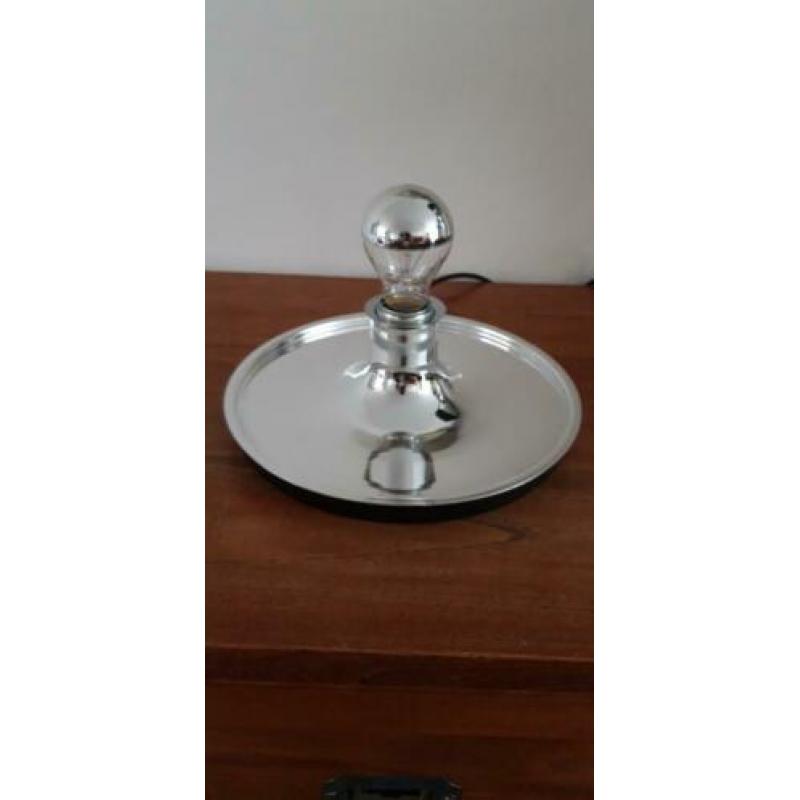 vintage solken leuchte discus plafondlamp space age