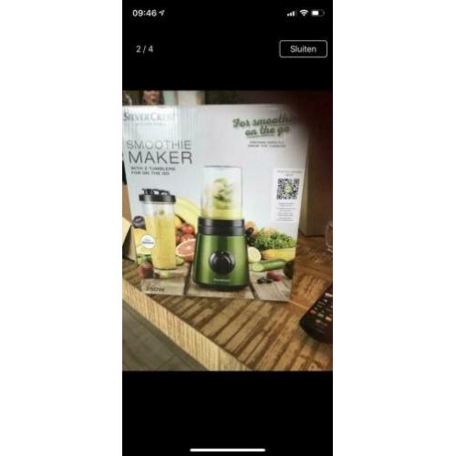 3 dingen , 2 nieuw smoothie m/crepes en ijsmachine