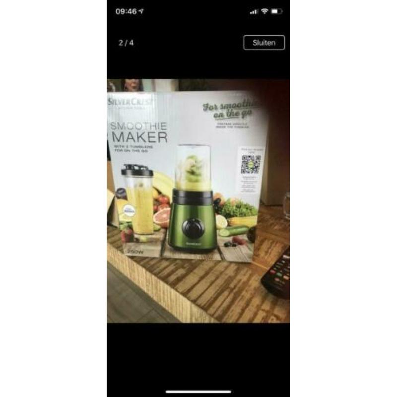 3 dingen , 2 nieuw smoothie m/crepes en ijsmachine