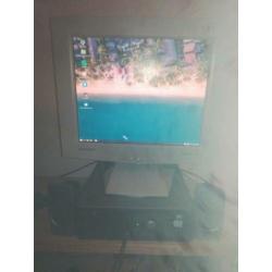 Dell optiplex dual core 4gb ram + scherm