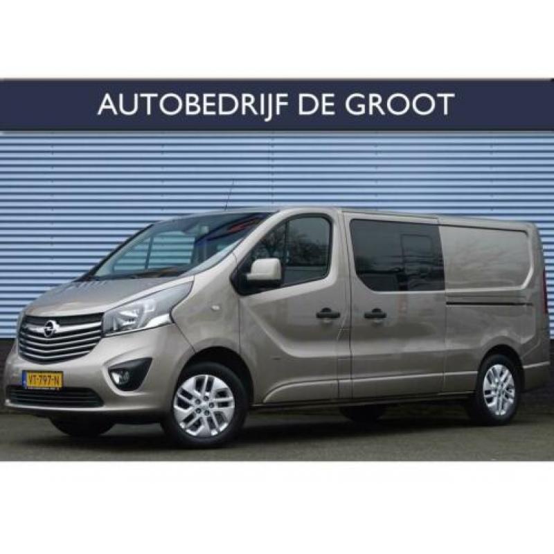 Opel Vivaro 1.6 CDTI L2H1 DC Sport 2x Schuifdeur, Navigatie,