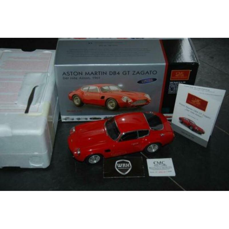 Aston Martin DB4 Zagato red CMC M-146 ltd 1000 WRH