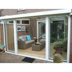 AANBIEDING! 4-delige kunststof schuifpui 4000x2000