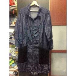 Nieuw denim zacht tuniek, maat: xl