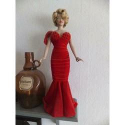 Franklin mint Marilyn Monroe pop met originele doos