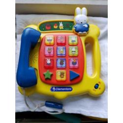 Nijntje telefoon met geluid en lichtjes