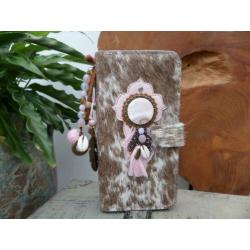 Jacquies koeienhuid book-case telefoonhoesje Samsung S8 plus