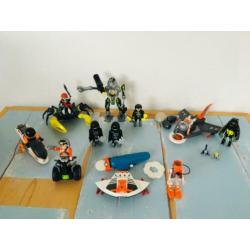 uitgebreide playmobil secret agents set als nieuw!!