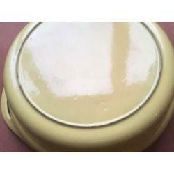 Ronde pan/cocotte in pastelgeel