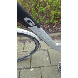 Een prachtige dames fiets met lampen GIANT maat 28