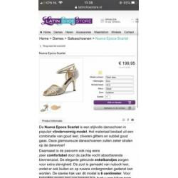 Trouw schoen maat 37 goud