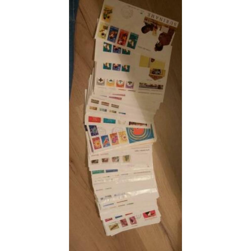 Leuk partijtje FDC's Suriname en Nederlandse Antillen