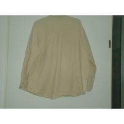 blouse heel lichtbeige ongv. mt xl