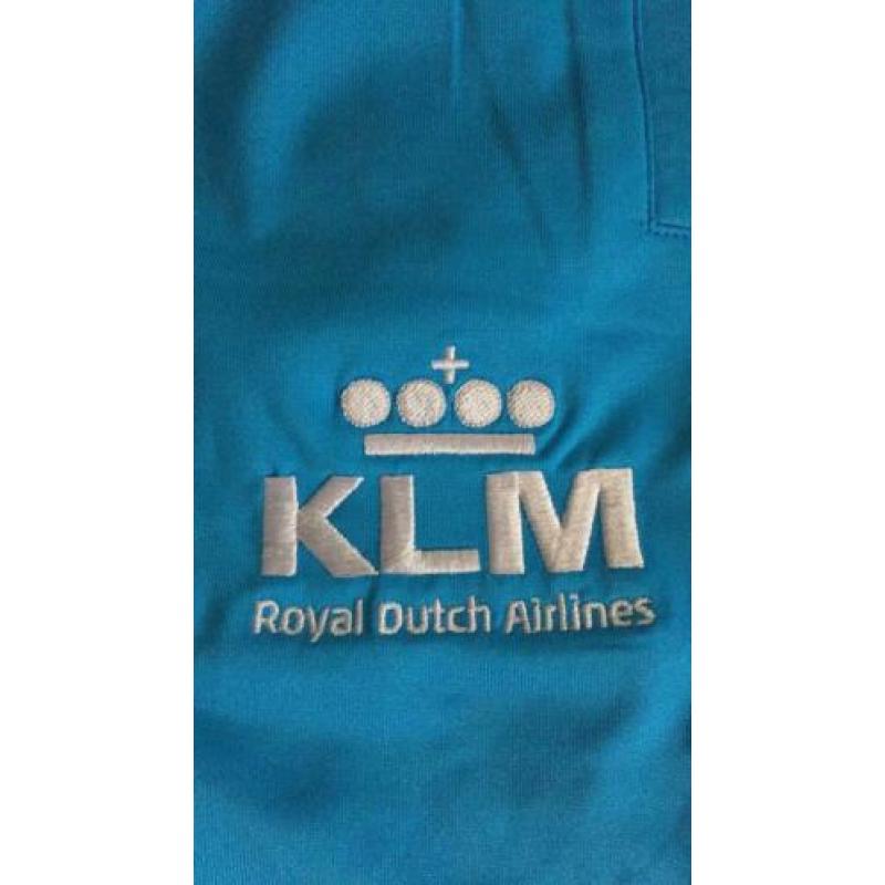 Joggingbroek KLM jetlegs, mt L, nieuw, collectors-item!