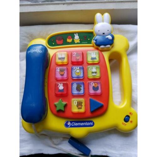 Nijntje telefoon met geluid en lichtjes