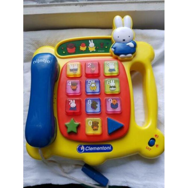 Nijntje telefoon met geluid en lichtjes