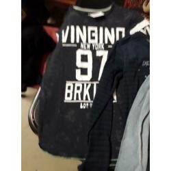 5 jongens shirts/truien van Vingino /Retour maat 158/164