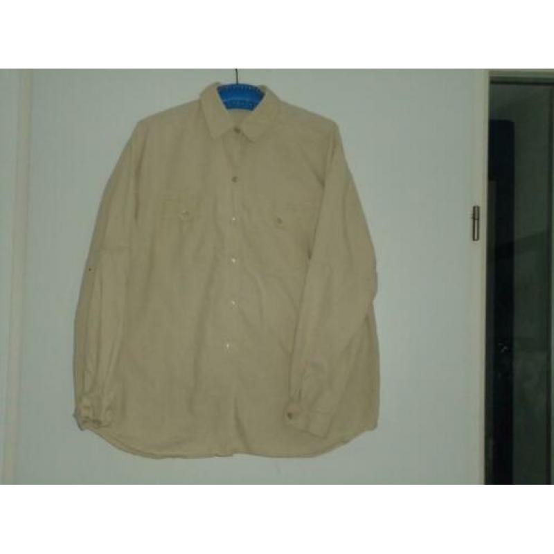 blouse heel lichtbeige ongv. mt xl
