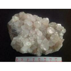 Mineralen: 4 x Namibie Calciet en 6 x Brazilie Calciet