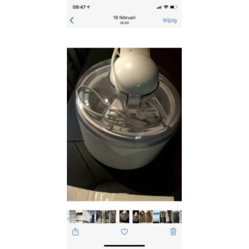 3 dingen , 2 nieuw smoothie m/crepes en ijsmachine