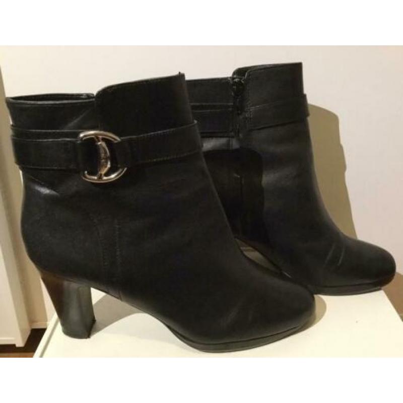 Ralph Lauren leren laarzen maat 39 Hakhoogte 8.5 cm