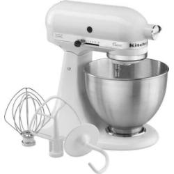Originele kitchenaid 5k45ssewh classic mixer 4,3 liter nieuw