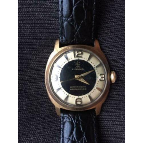 Licht 21 Rubis horloge,handopwind,vintage,werkt prima