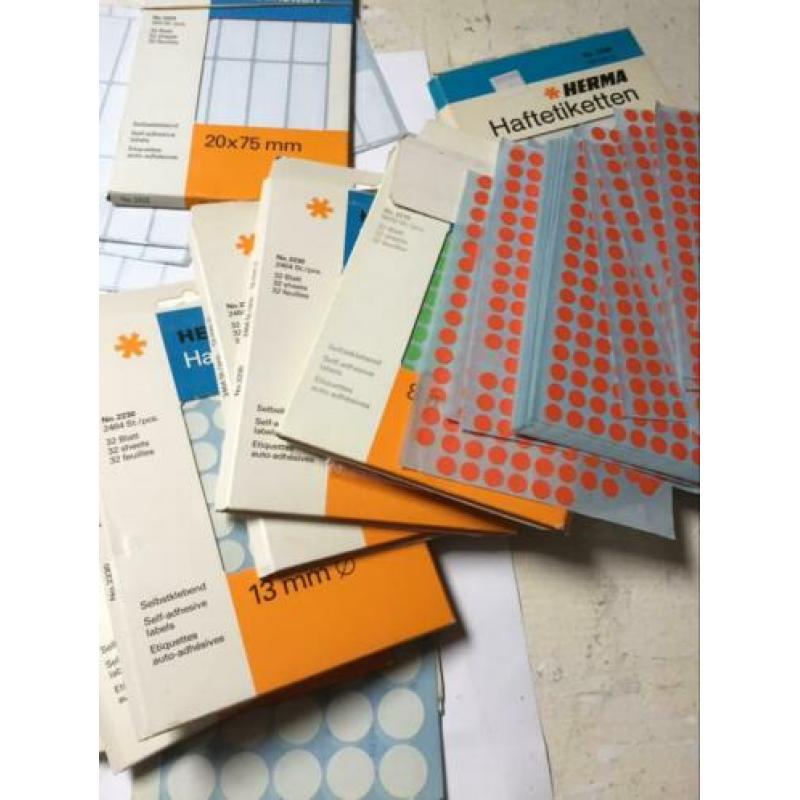 Herma sticker/Enveloppen