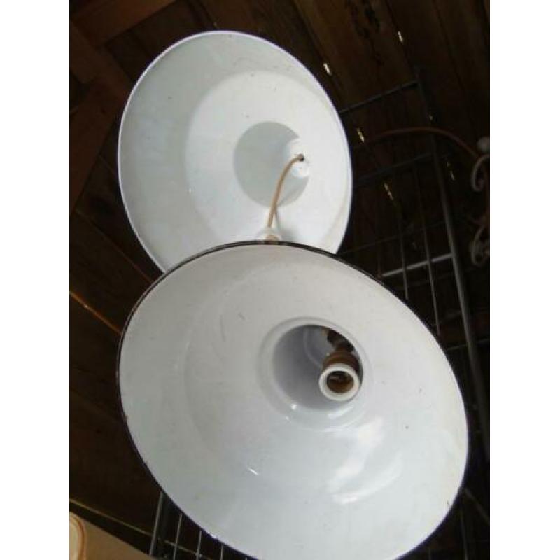 emaille lamp hanglamp